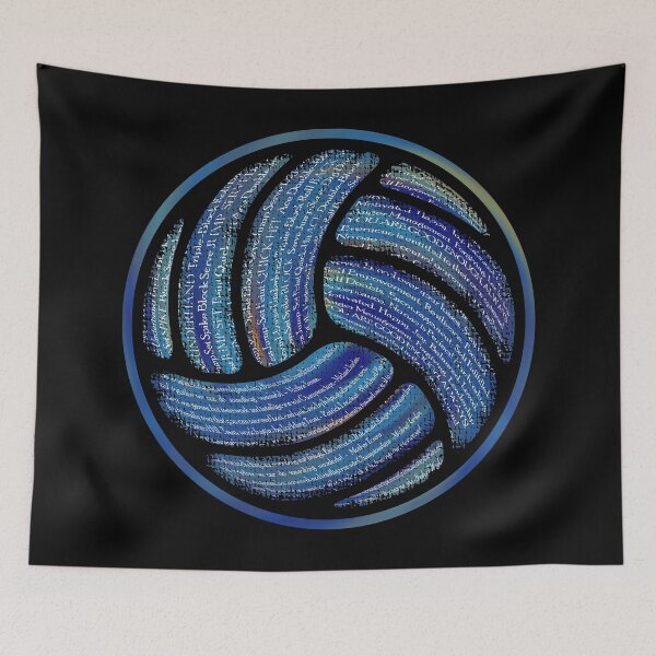 Item preview, Beyond Volleyball (Blue) designed and sold by carllaev.