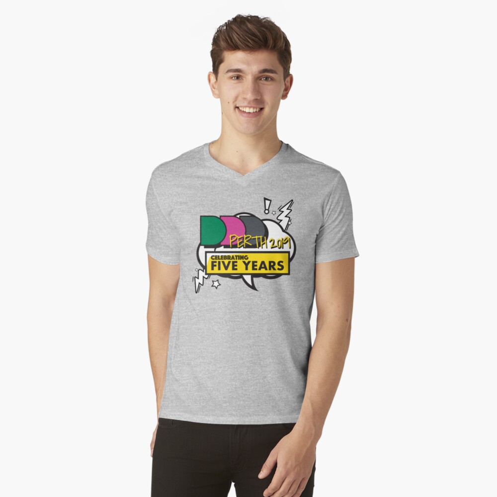 Item preview, V-Neck T-Shirt designed and sold by dddperth.