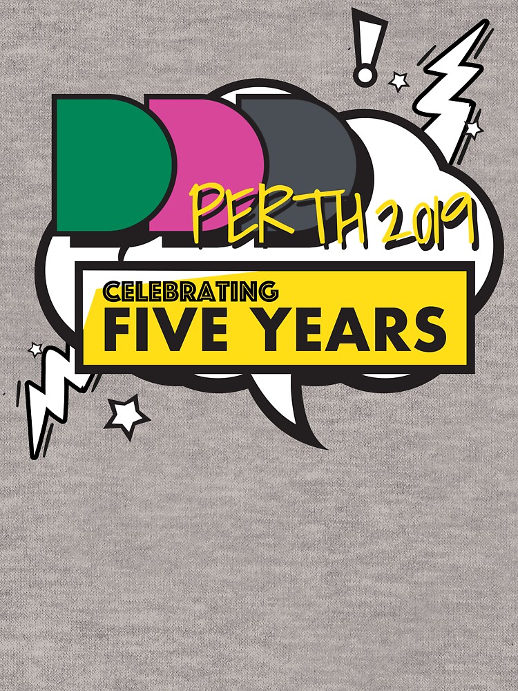 Thumbnail 7 of 7, Essential T-Shirt, DDD Perth - Celebrating 5 years designed and sold by dddperth.