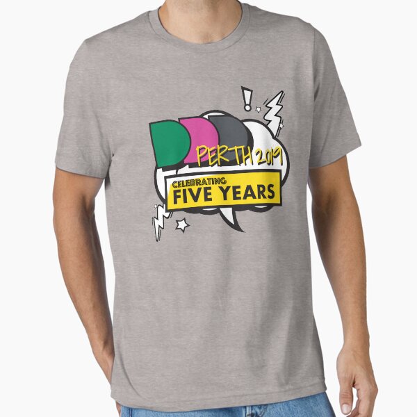 DDD Perth - Celebrating 5 years Essential T-Shirt