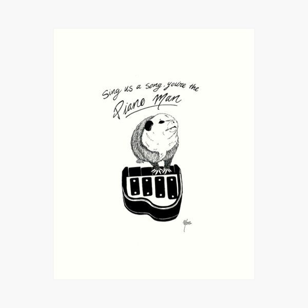 Item preview, Piano Possum designed and sold by MonaGuilbeault.