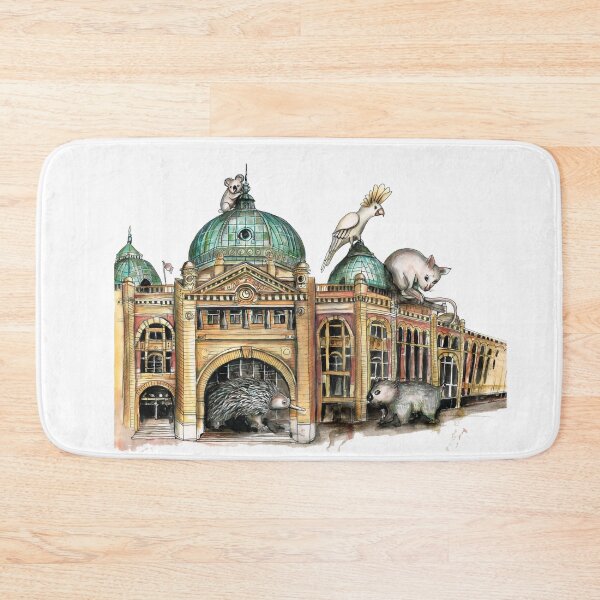 Item preview, Flinders street station Melbourne designed and sold by Jenny Wood.