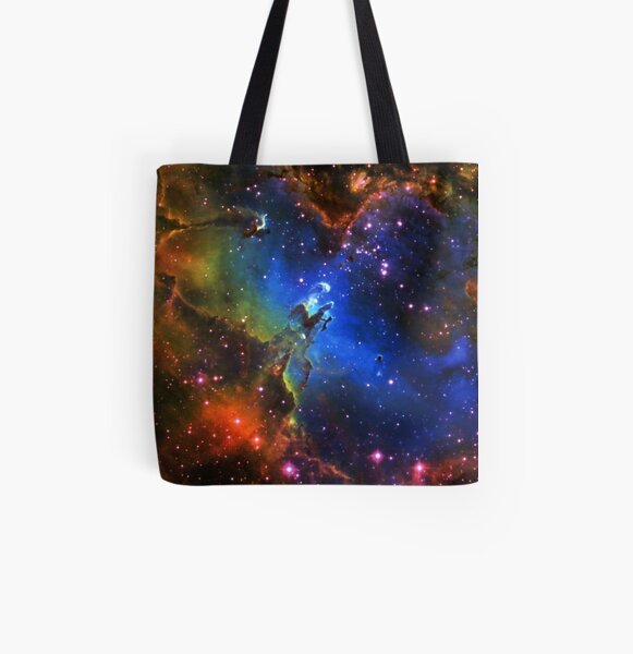 Galaxy Eagle All Over Print Tote Bag