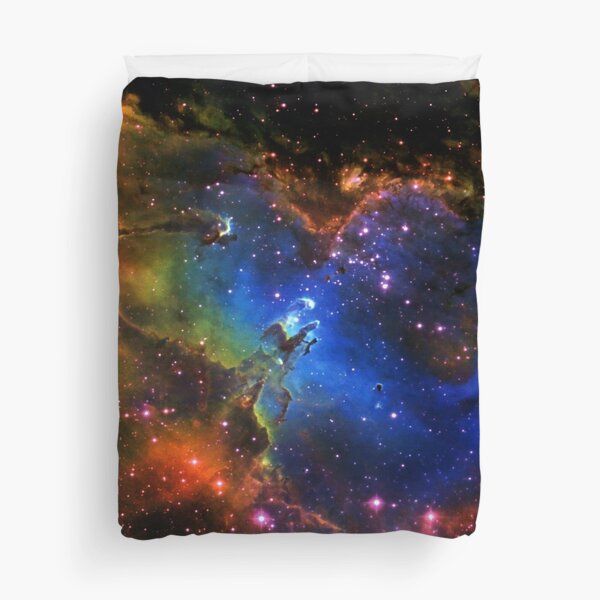 Galaxy Eagle Duvet Cover