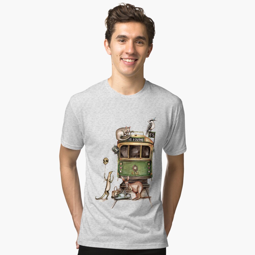 Item preview, Tri-blend T-Shirt designed and sold by dishmoptop.