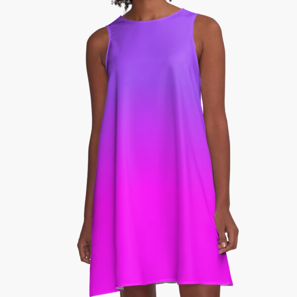 pink ombre dress