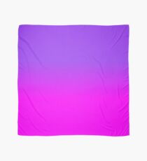 Neon Purple and Hot Pink Ombre Shade Color Fade Scarf