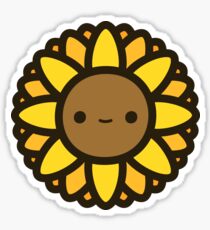 Cute sunflower Sticker