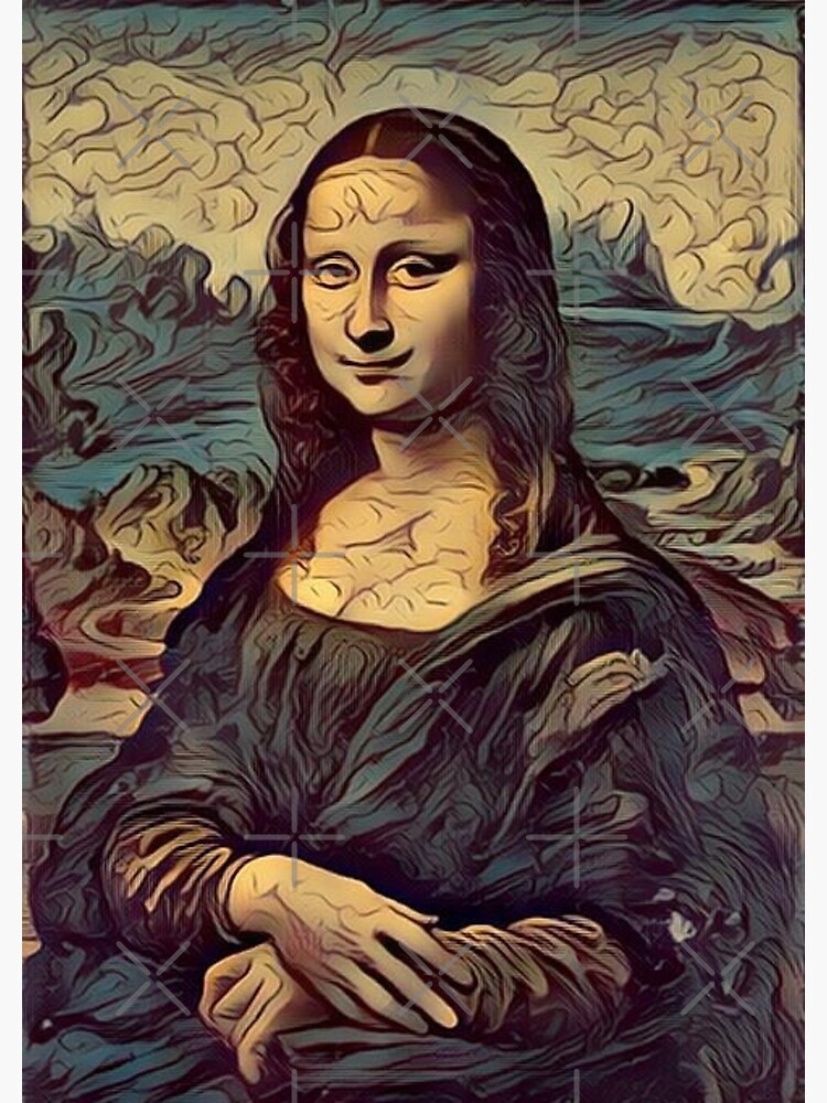 Mona Lisa variations - La Gioconda Fauvism