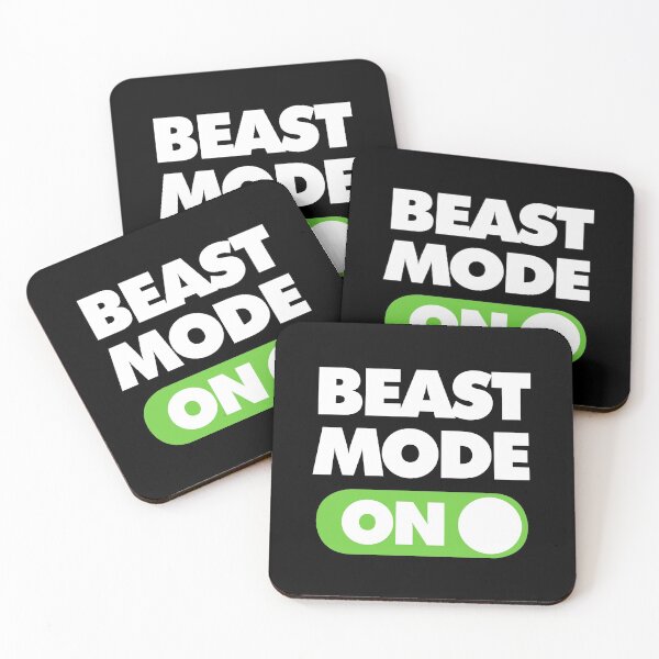 Item preview, Beast Mode ON Funny Sports Saying Trending designed and sold by elhefe.