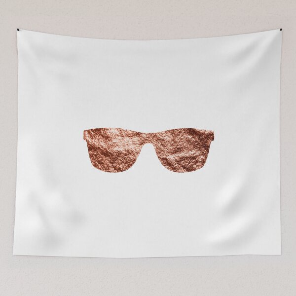 Item preview, Sunglasses - rose gold foil designed and sold by RoseAesthetic.