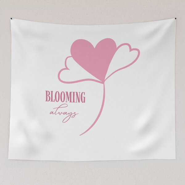 Item preview, Blooming always - positive saying designed and sold by palaodesigns.