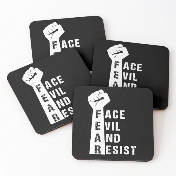 Item preview, FEAR: Face Evil and Resist - Raised Fist designed and sold by mrhighsky.