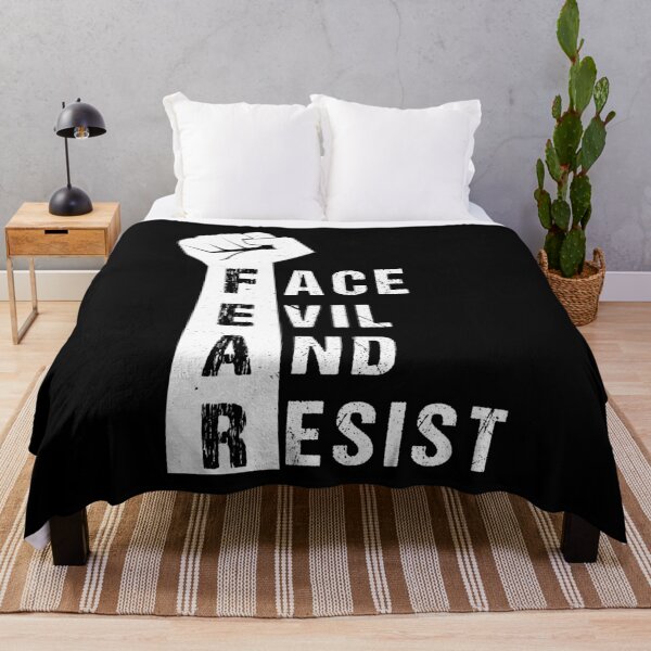 Item preview, FEAR: Face Evil and Resist - Raised Fist designed and sold by mrhighsky.