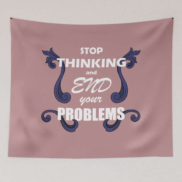 Item preview, Stop Thinking designed and sold by viCdesign.