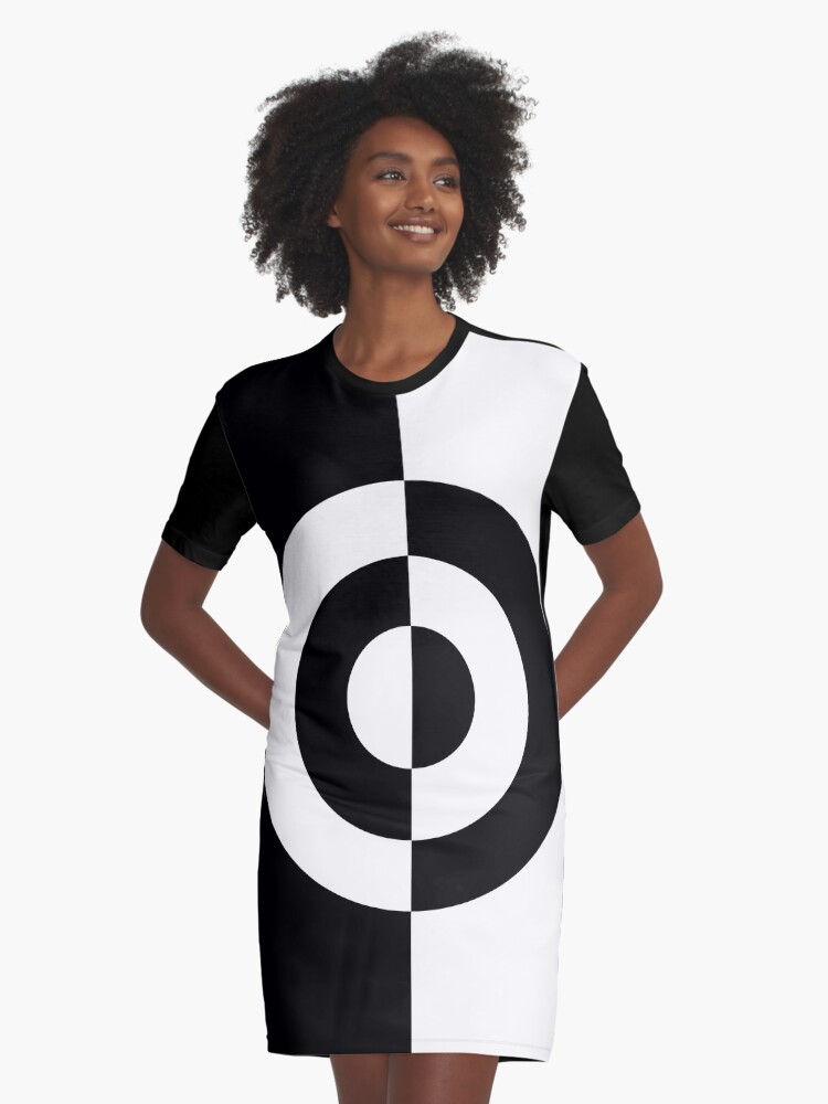 target black and white dress