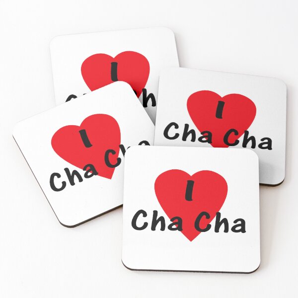 Item preview, I Love Cha Cha - Dance T-Shirt designed and sold by deanworld.
