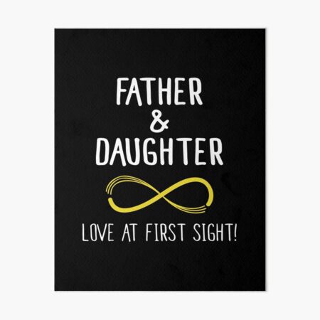 Father and daughter fishing | Art Board Print