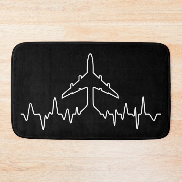 Item preview, Airplane Pilot Heartbeat Graph designed and sold by mrhighsky.