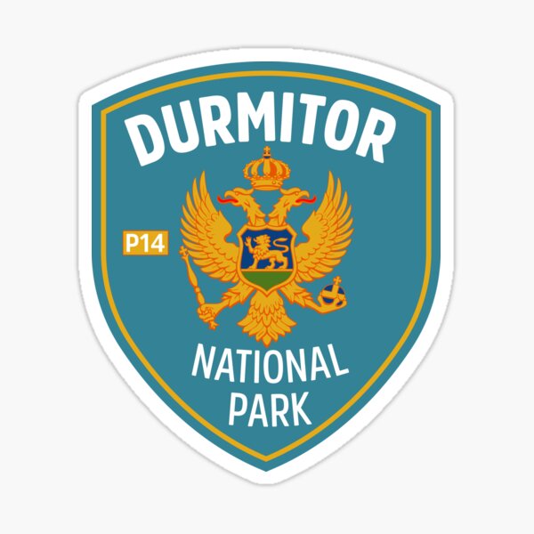 Durmitor National Park P14 Road Pegatina