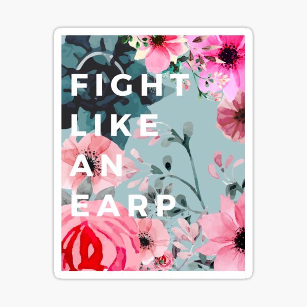 FIGHT LIKE AN EARP Sticker