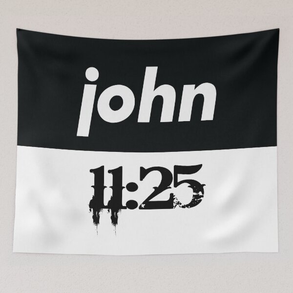 Item preview, John 11:25 Quote The Bible I Am The Resurrection And The Life designed and sold by ProjectX23.