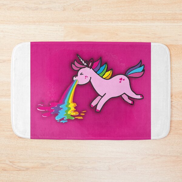 Item preview, puking unicorn pink designed and sold by theherbst131313.