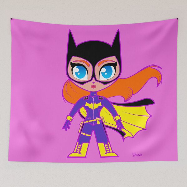 Item preview, Redhead Cosplayer Barbara wind bat-cape redhead cute kawaii sweet sexy pin-up comic women designed and sold by frikybomb.