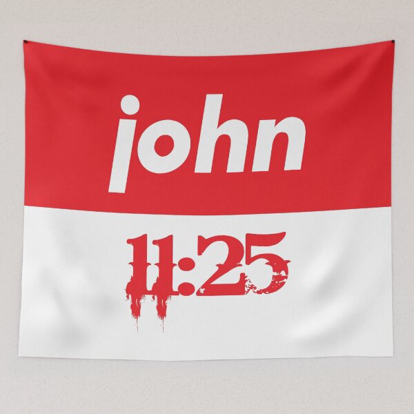 Item preview, John 11:25 Quote The Bible I Am The Resurrection And The Life designed and sold by ProjectX23.