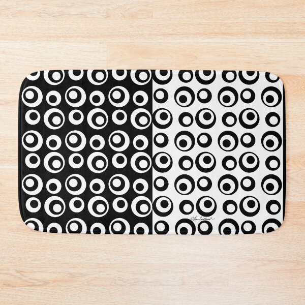 Item preview, Mod Love Black & White Circles Dots designed and sold by Lois Eastlund.