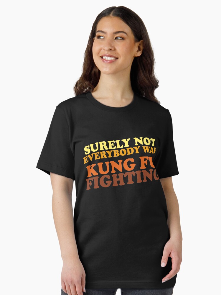 Thumbnail 2 of 7, Essential T-Shirt, Surely Not Everybody Was Kung Fu Fighting designed and sold by TheFlying6.