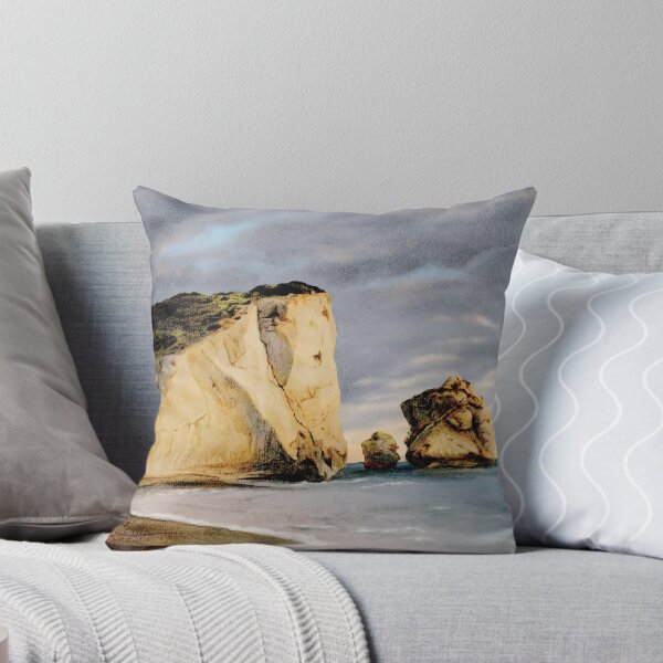 Item preview, Pedra tou Romiou - colour drawing designed and sold by talesofcyprus.