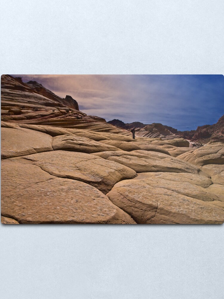 Alternate view of Alien Lux Metal Print