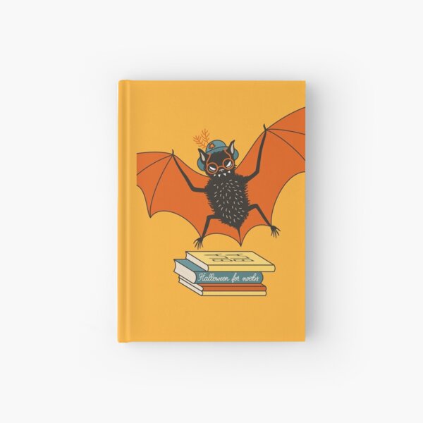 Bat granny in the library Hardcover Journal