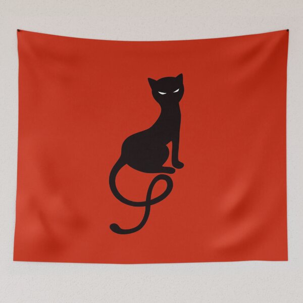 Item preview, Gracious Evil Black Cat designed and sold by Boriana Giormova.