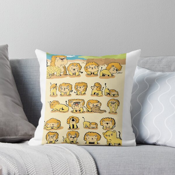Item preview, Lion's Family Cartoon designed and sold by Blunderful.