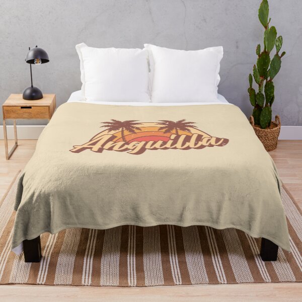 Item preview, Anguilla Vintage Summer Vacation Design designed and sold by dk80.