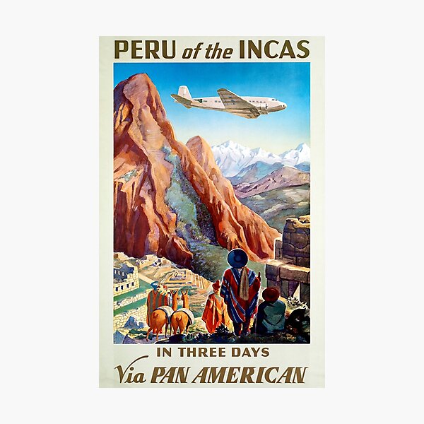 Peru of the Incas Photographic Print