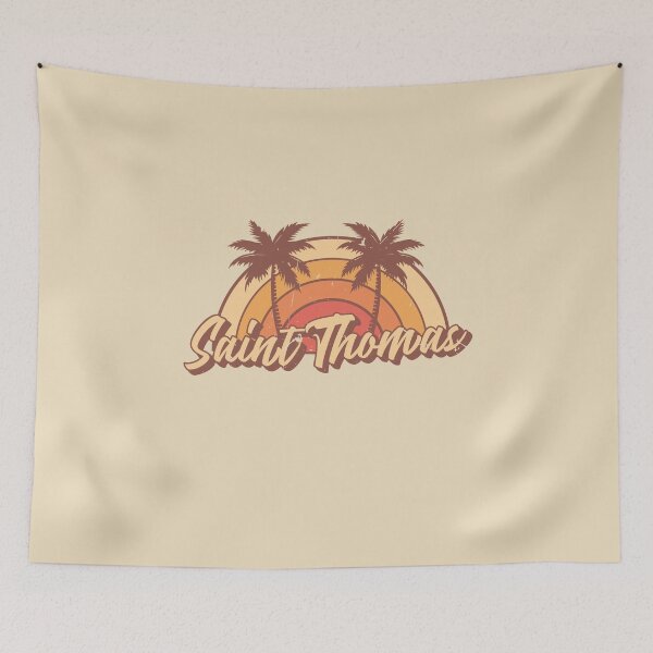 Aperçu de l'œuvre Saint Thomas Vintage Summer Vacation Design créée et vendue par dk80.