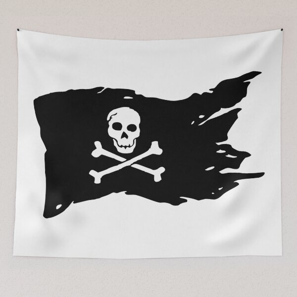 Item preview, Pirate's flag designed and sold by fourretout.
