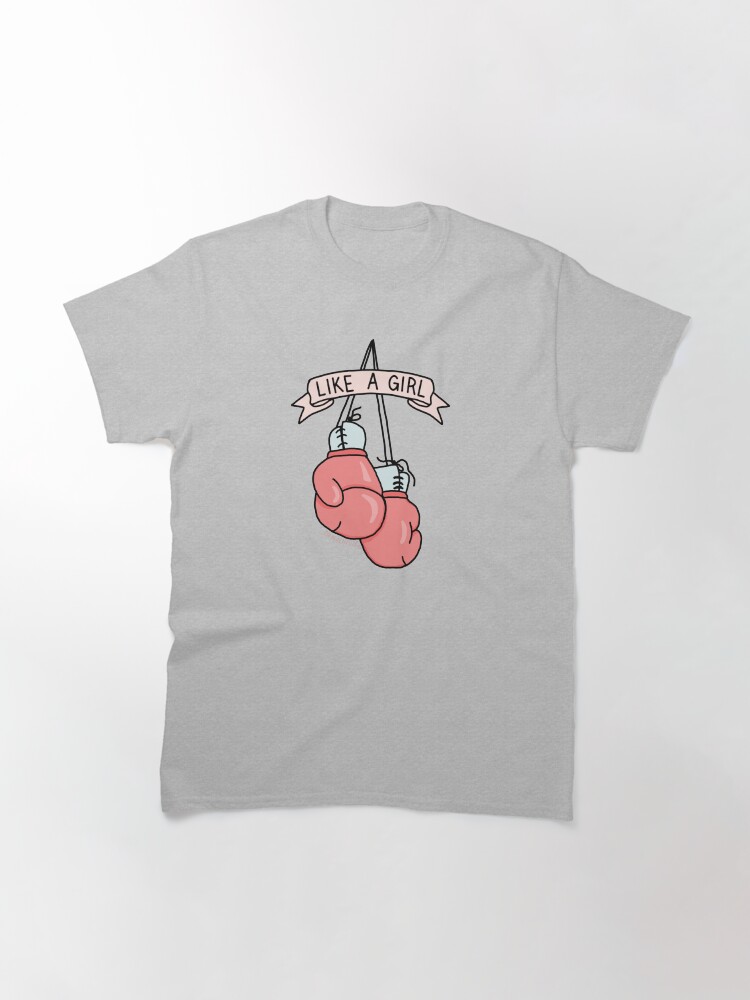 Alternate view of Punch out the Patriarchy - The Peach Fuzz Classic T-Shirt