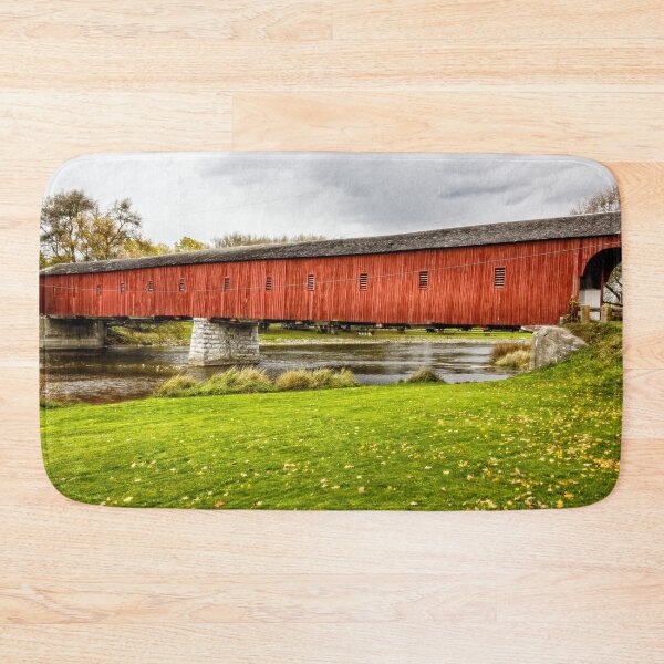 Item preview, West Montrose Covered Bridge 4 designed and sold by Robert Alsop.