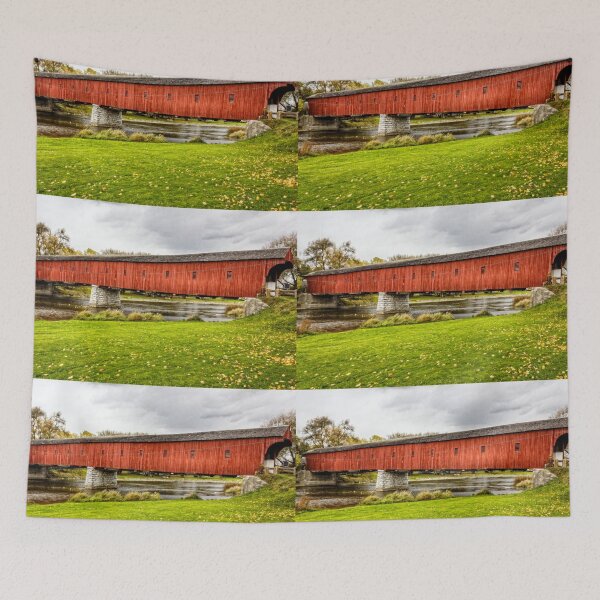Item preview, West Montrose Covered Bridge 4 designed and sold by Robert Alsop.