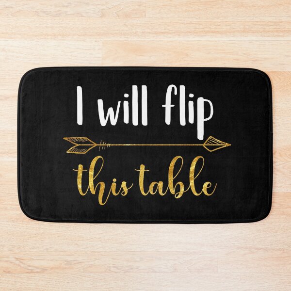 Item preview, NEW JERSEY FUNNY product - GIRLY I WILL FLIP THIS TABLE designed and sold by rdorsey8.