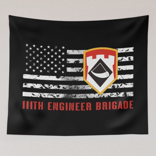 Item preview, 111th Engineer Brigade designed and sold by Jared Davies.