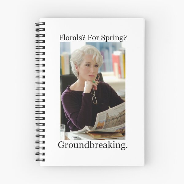 Item preview, ~ The Devil Wears Prada ~ Miranda Priestly : Florals ? For Spring ? Groundbreaking designed and sold by beesbuzz.