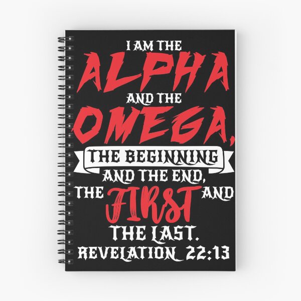 Item preview, Revelation 22:13 I Am The Alpha and The Omega designed and sold by plushism.
