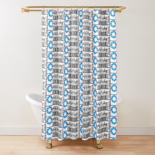 Aperture Laboratories Shower Curtain