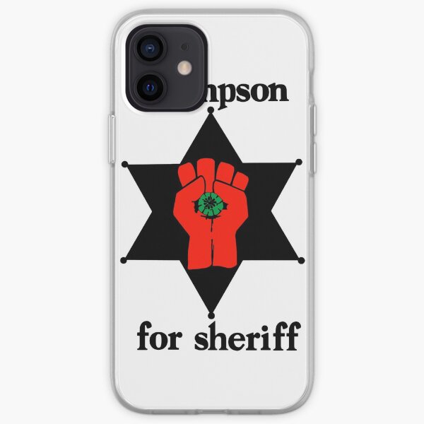 Thompson For Sheriff iPhone Soft Case