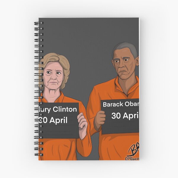 Item preview, Hillary Clinton and Barack Obama Go To Prison designed and sold by Triggered76.